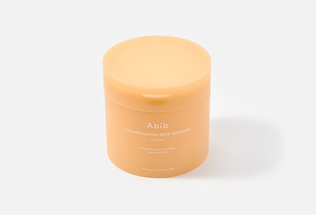 ABIB Диски для выравнивания тона кожи лица Glutathiosome Vita touch