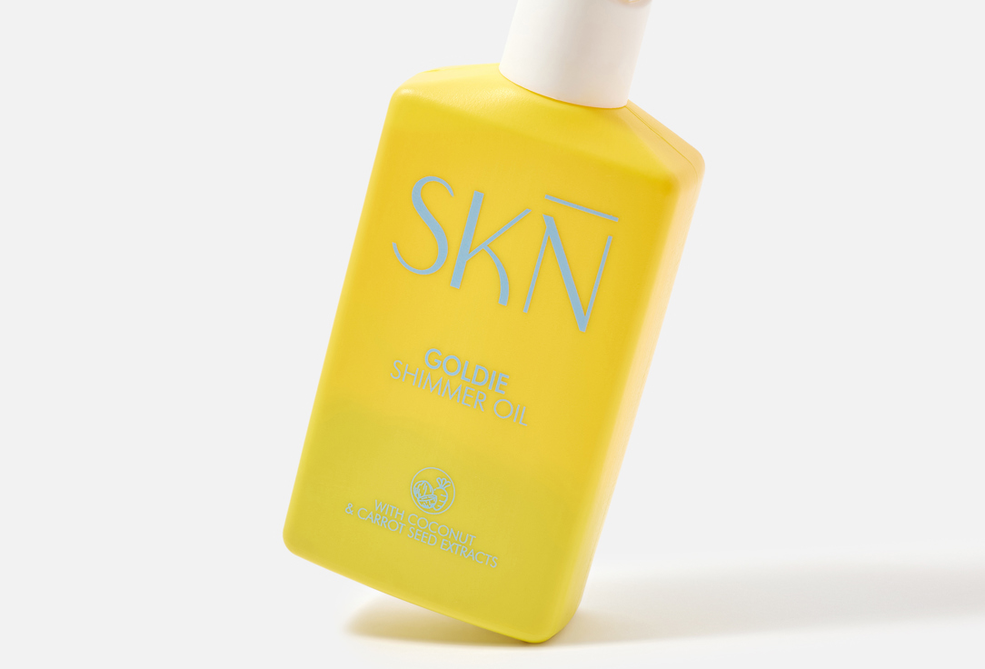 SKN nourishing & hydrating  Body tanning oil GOLDIE SHIMMER OIL