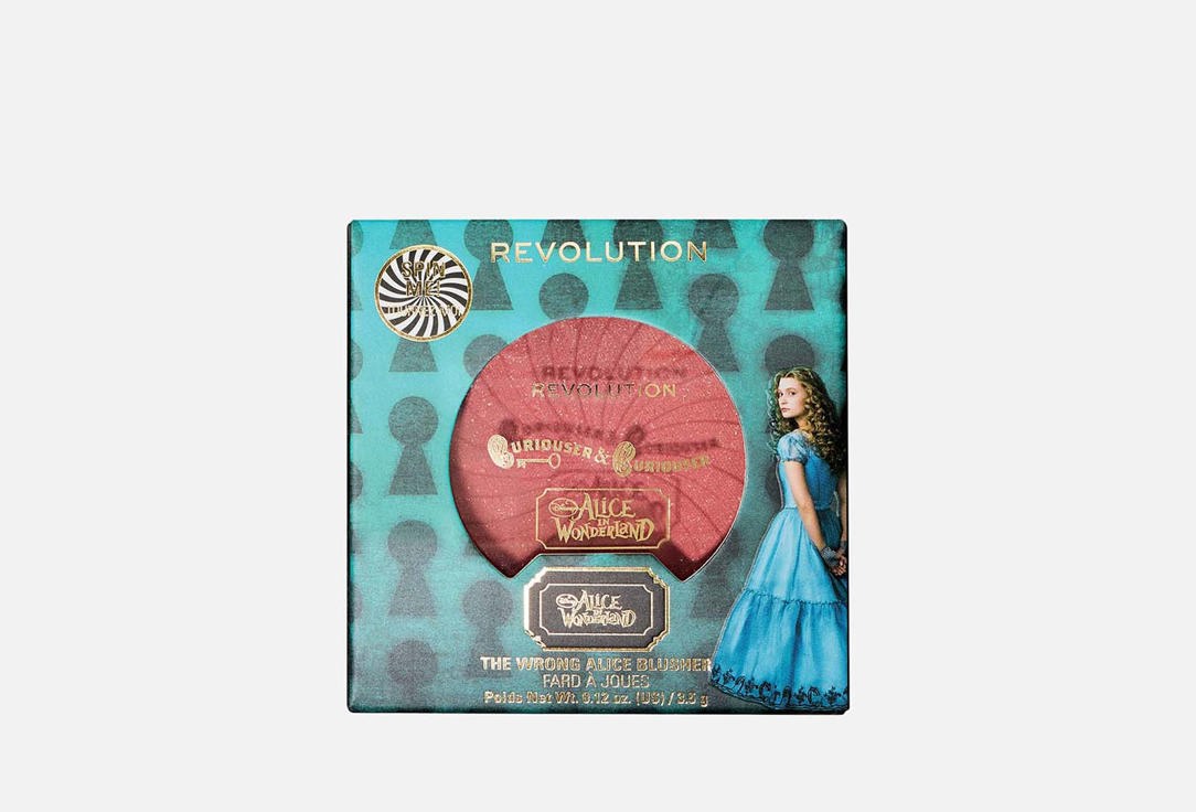 MakeUp Revolution Compact blush The Wrong Alice Blusher
