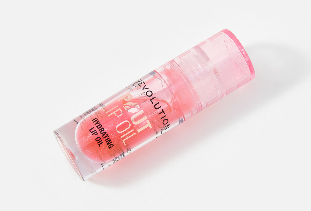 MakeUp Revolution Nourishing Lip Oil Pout Lip Oil Pink shimmer 3 ml MakeUp Revolution Nourishing Lip Oil Pout Lip Oil