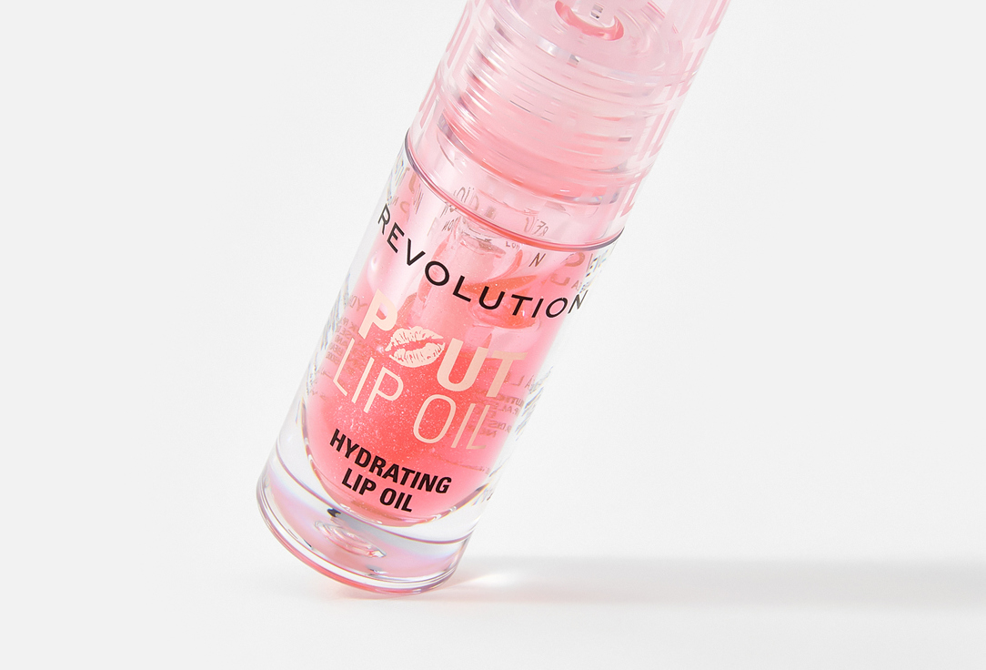 MakeUp Revolution Nourishing Lip Oil Pout Lip Oil Pink shimmer 3 ml MakeUp Revolution Nourishing Lip Oil Pout Lip Oil