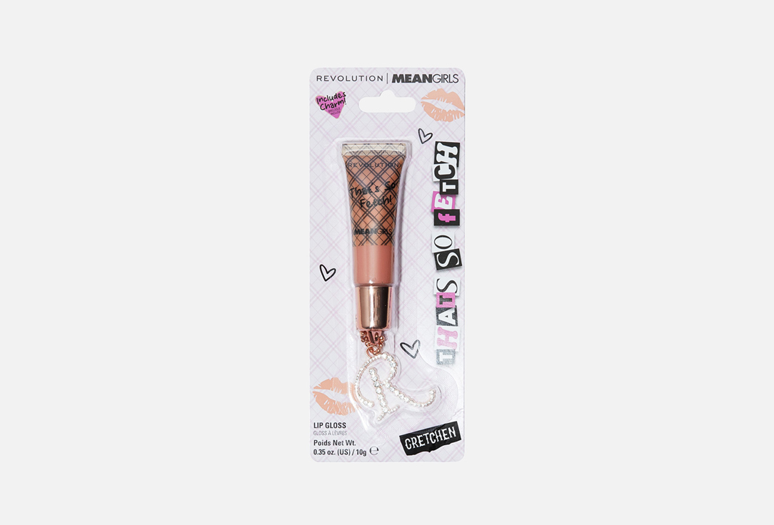 MakeUp Revolution Lip Gloss Mean Girls Gretchen Wieners peach 10 g MakeUp Revolution Lip Gloss Mean Girls