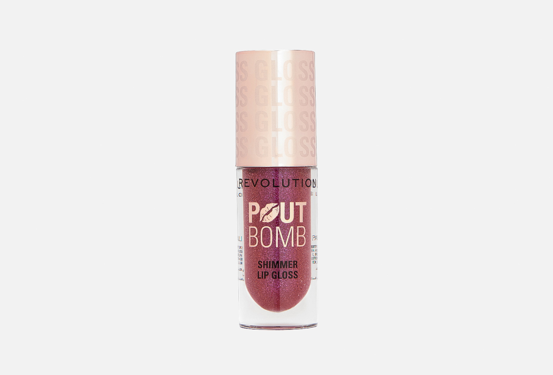 MakeUp Revolution Lip Gloss Pout Bomb Shimmer Gloss