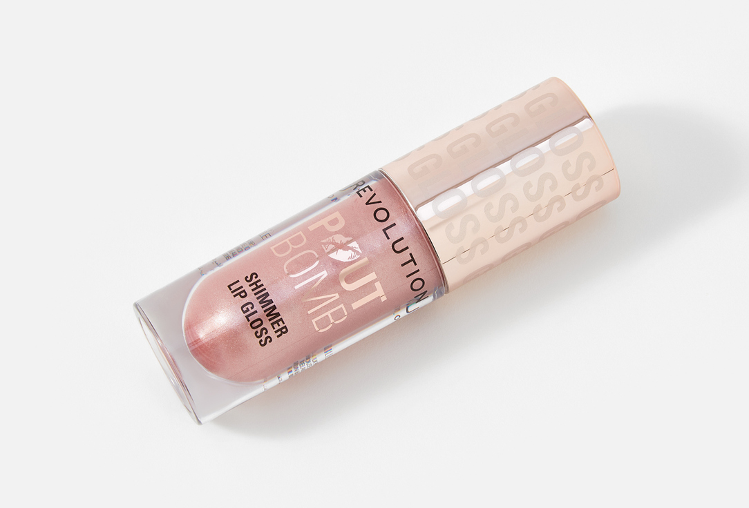 MakeUp Revolution Lip Gloss Pout Bomb Shimmer Gloss Pink 4.5 ml MakeUp Revolution Lip Gloss Pout Bomb Shimmer Gloss