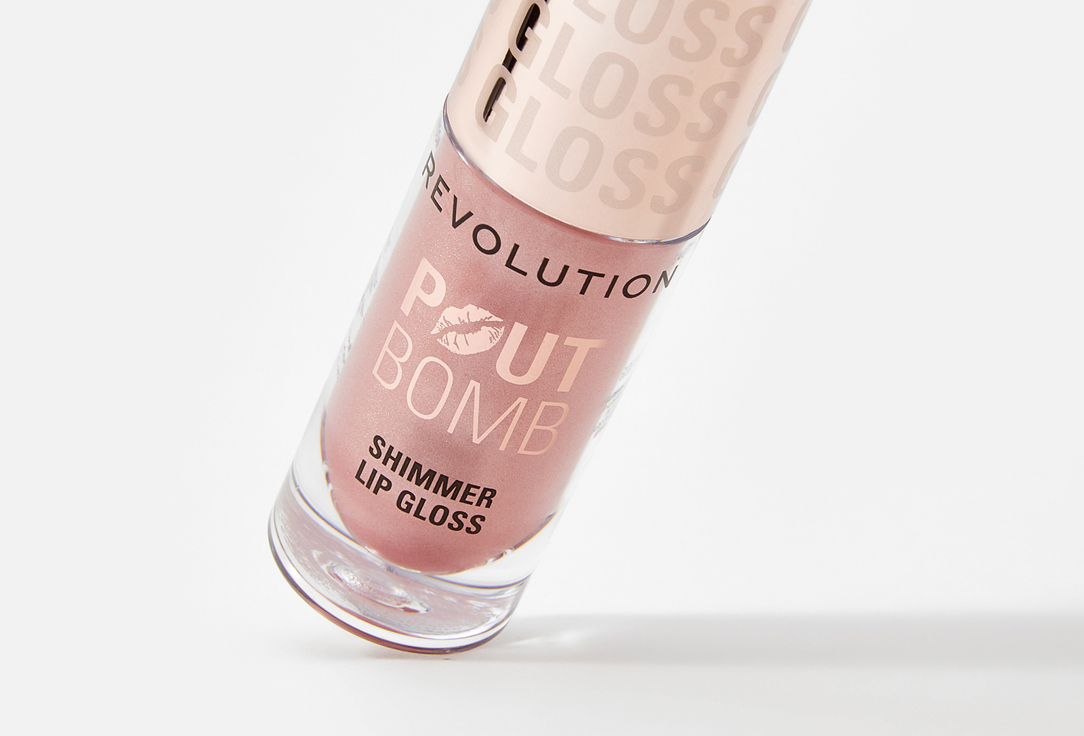 MakeUp Revolution Lip Gloss Pout Bomb Shimmer Gloss Pink 4.5 ml MakeUp Revolution Lip Gloss Pout Bomb Shimmer Gloss