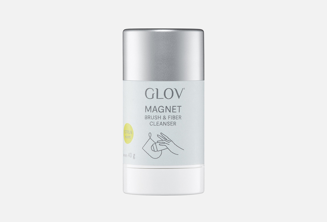 Glov Cleansing Stick Magnet Brush & Fiber Cleanser