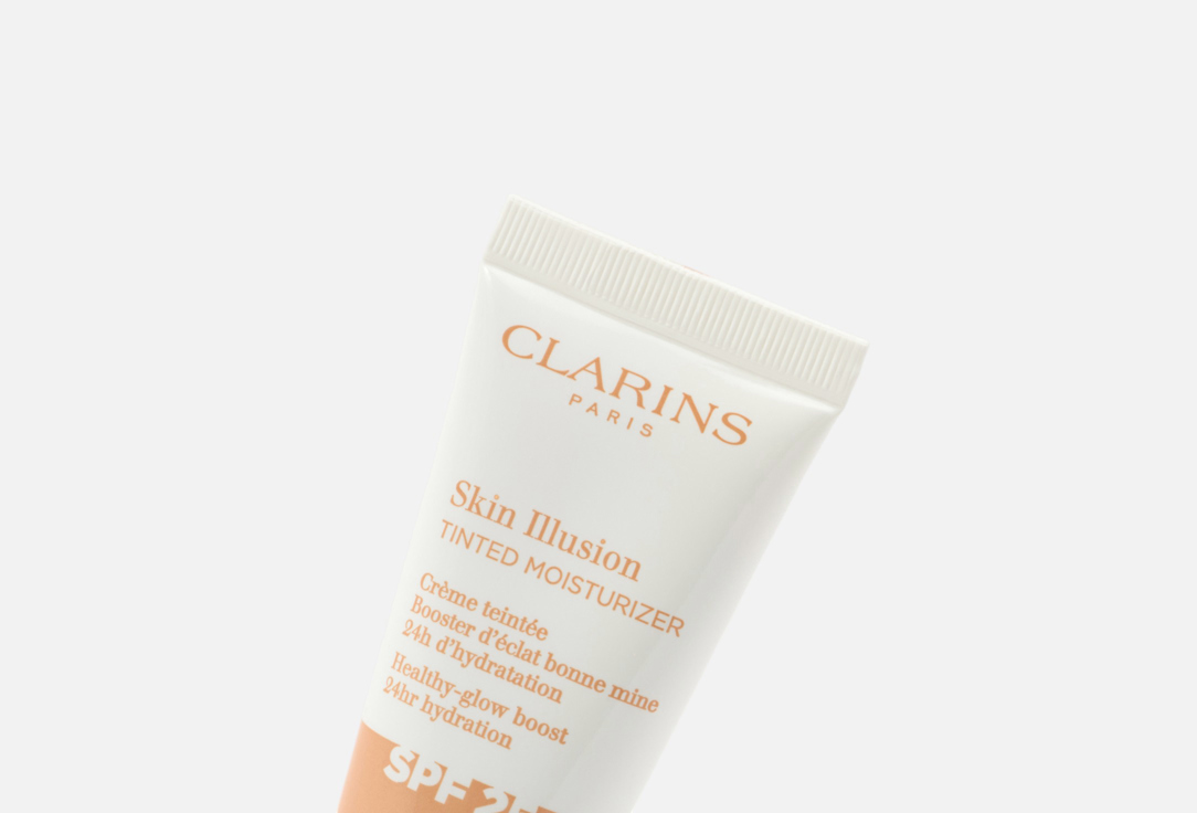 Clarins Illuminating Creamy Foundation SPF25 Skin Illusion Tinted Moisturizer