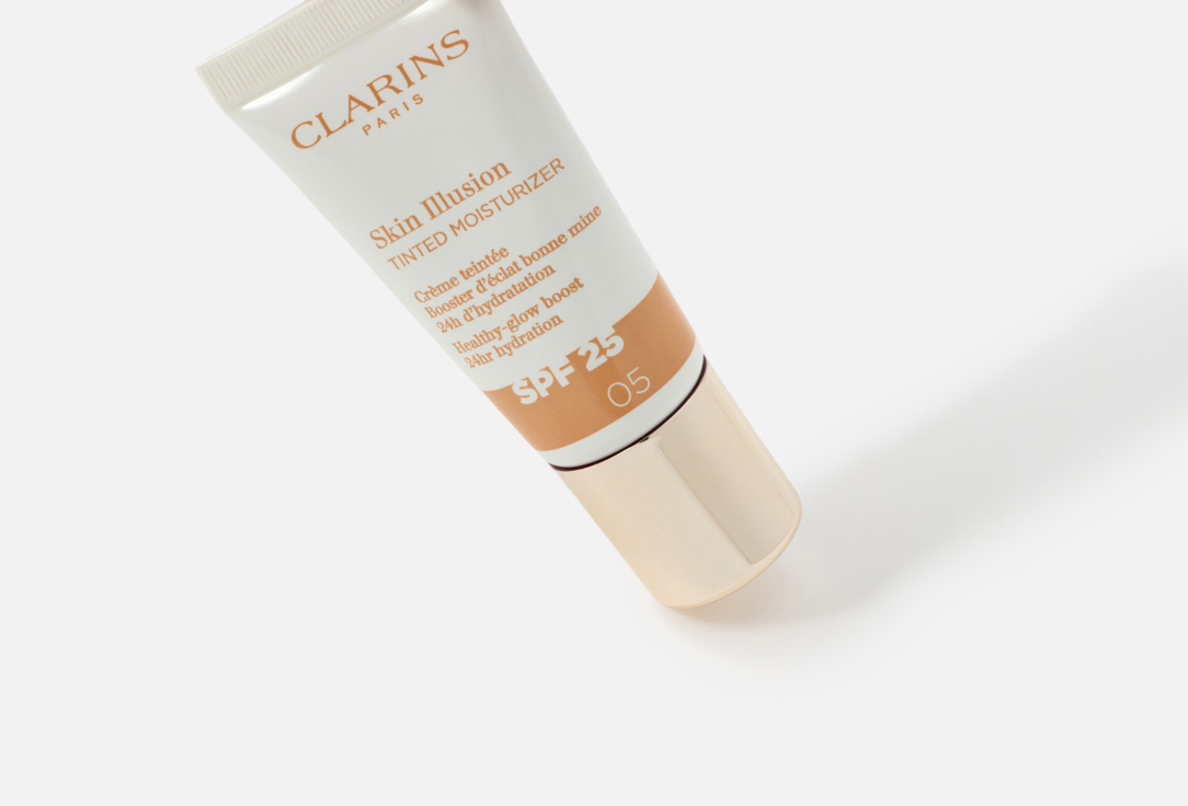 Clarins Светоотражающий тональный крем SPF 25 Skin Illusion Tinted Moisturizer