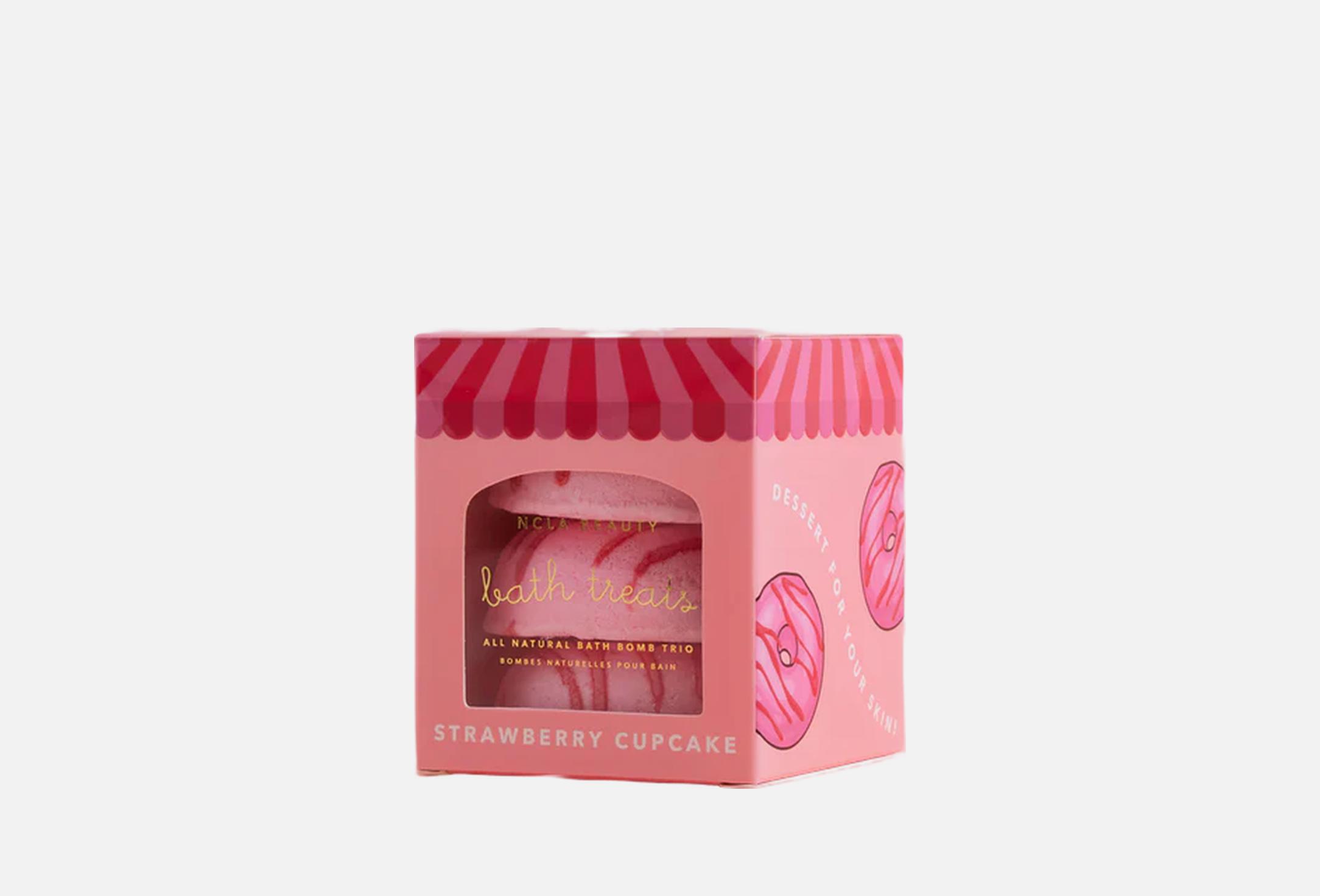 Bath Treats Strawberry Cupcake  3 
