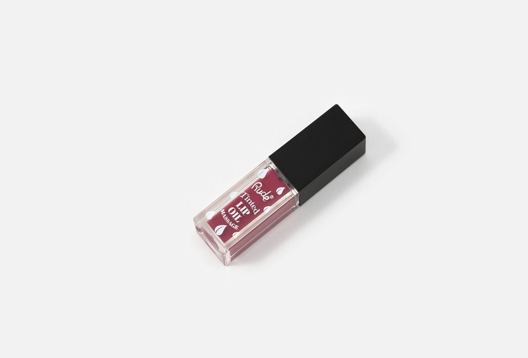 Rude Cosmetics Nourishing lip tinted oil Massage tinted & plumping Leisure 32 ml Rude Cosmetics Nourishing lip tinted oil Massage tinted & plumping