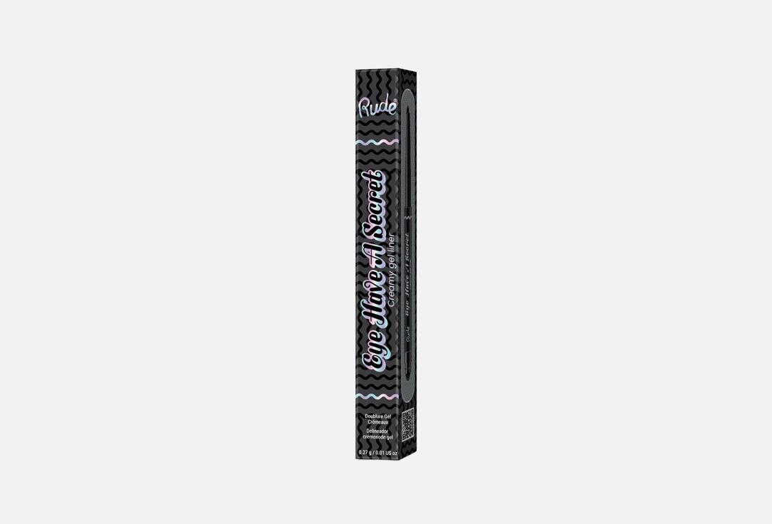 Rude Cosmetics Creamy Gel Eyeliner EYE HAVE A SECRET Silence 0.27 g Rude Cosmetics Creamy Gel Eyeliner EYE HAVE A SECRET