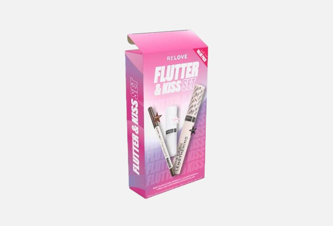 RELOVE REVOLUTION Eye & Lip Makeup Gift Set Flutter & Kiss