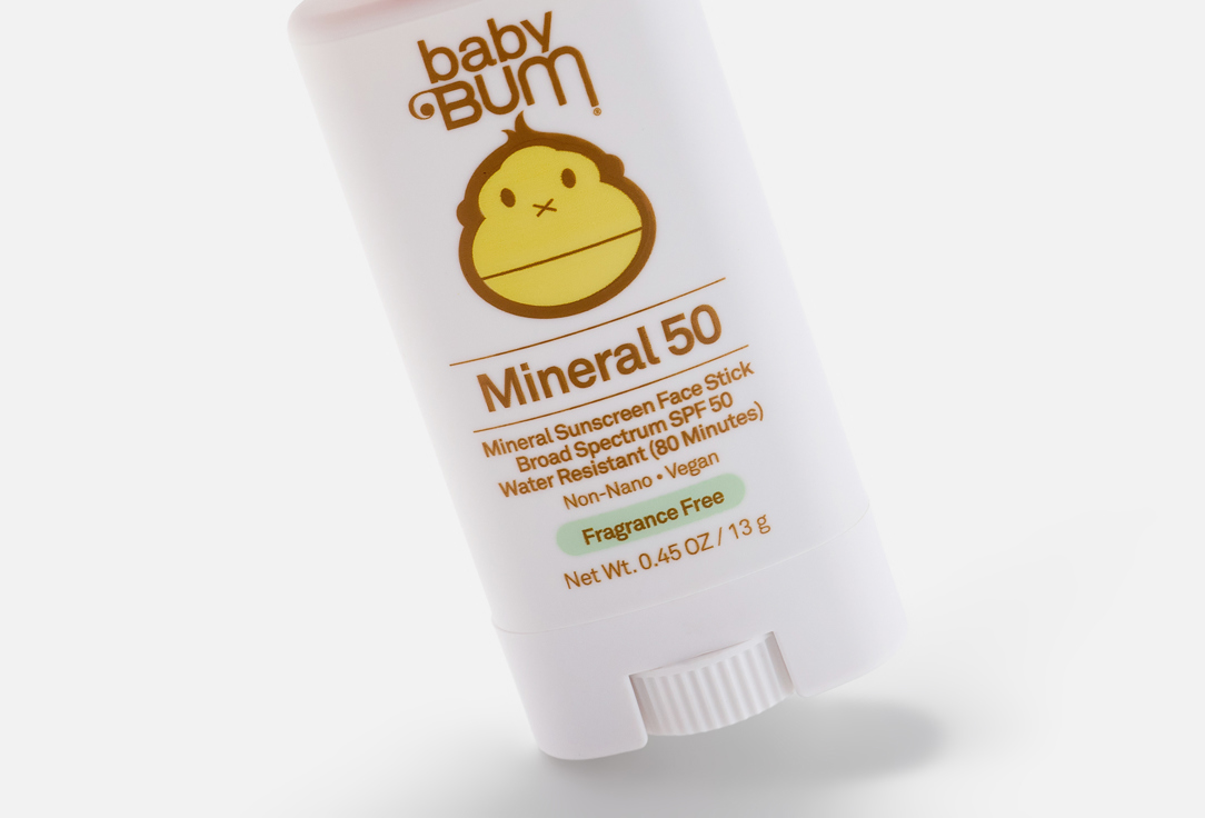 Sun bum Lightweight Face Stick SPF 50 Baby Bum Mineral Sunscreen Stick
