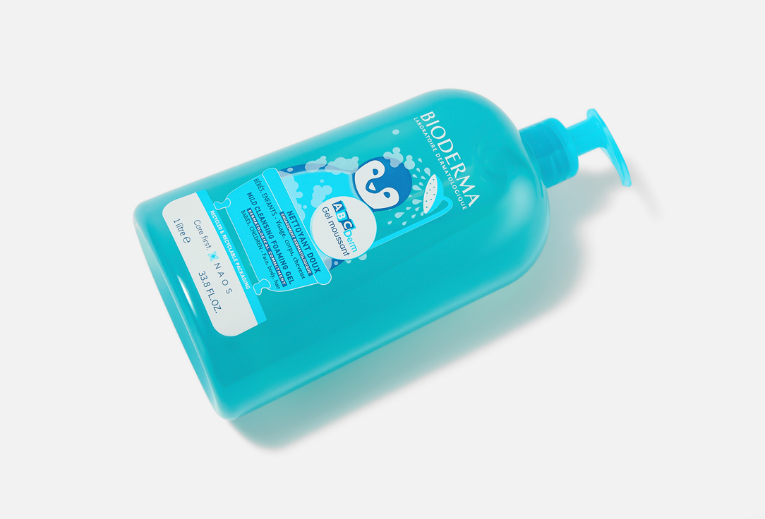 Bioderma Body Cleansing foam Abcderm moussant 1000 ml Bioderma Body Cleansing foam Abcderm moussant