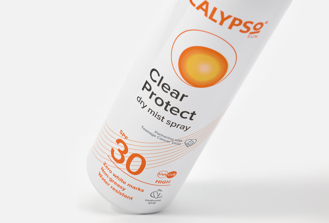 Calypso Sunscreen Spray SPF 30 Clear Protection