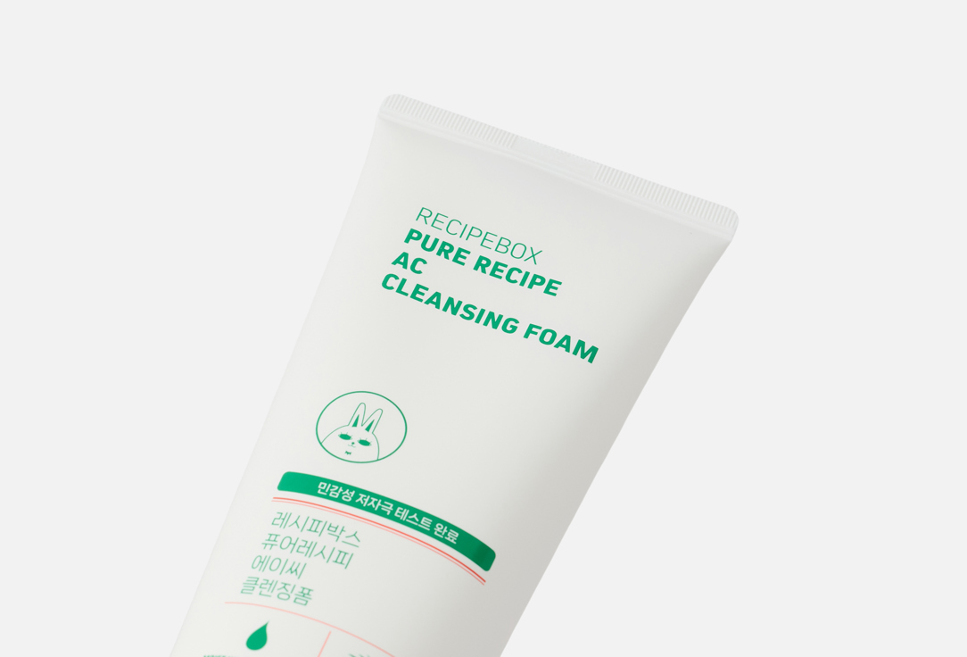 Recipebox Face cleansing foam Pure recipe ac