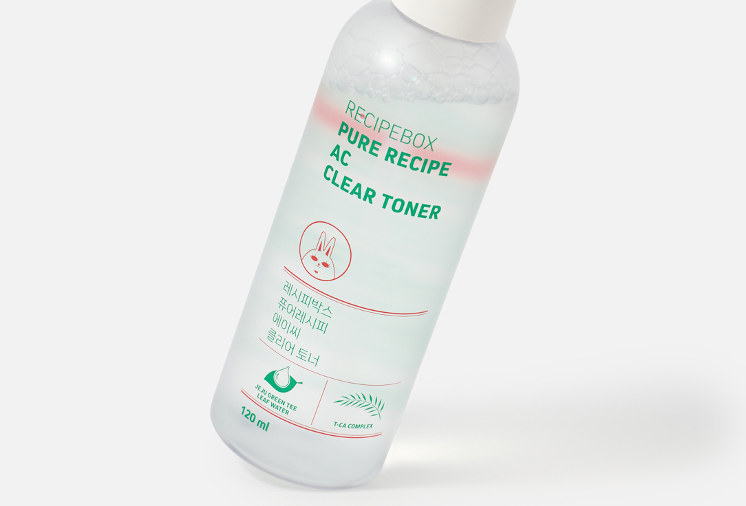 Recipebox Moisturizing face toner Pure recipe ac