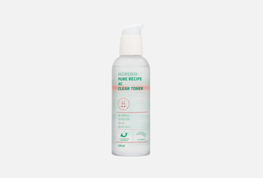 Recipebox Moisturizing face toner Pure recipe ac