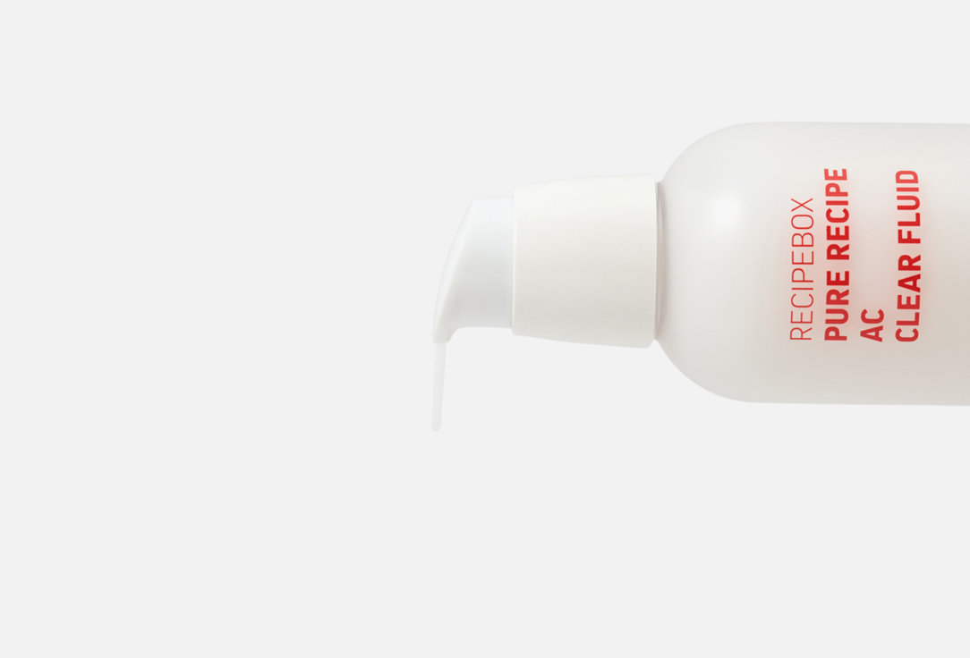 Recipebox Moisturizing and soothing face fluid Pure recipe ac 120 ml Recipebox Moisturizing and soothing face fluid Pure recipe ac