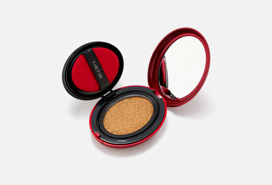 TIRTIR Satin Cushion foundation SPF40 PA++ Mask fit red cushion 24N, Latte 18 g TIRTIR Satin Cushion foundation SPF40 PA++ Mask fit red cushion
