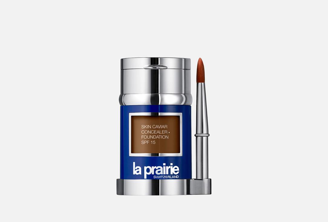 LA PRAIRIE Long-Wear Concealer & Foundation SPF 15 Skin Caviar Warm chestnut 30 ml LA PRAIRIE Long-Wear Concealer & Foundation SPF 15 Skin Caviar