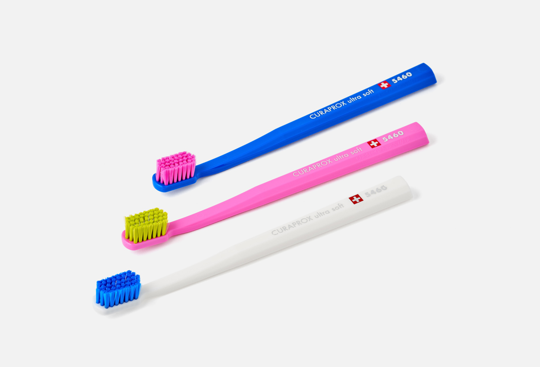 Curaprox Ultra soft toothbrush Set Ultra soft 3 pcs Curaprox Ultra soft toothbrush Set Ultra soft
