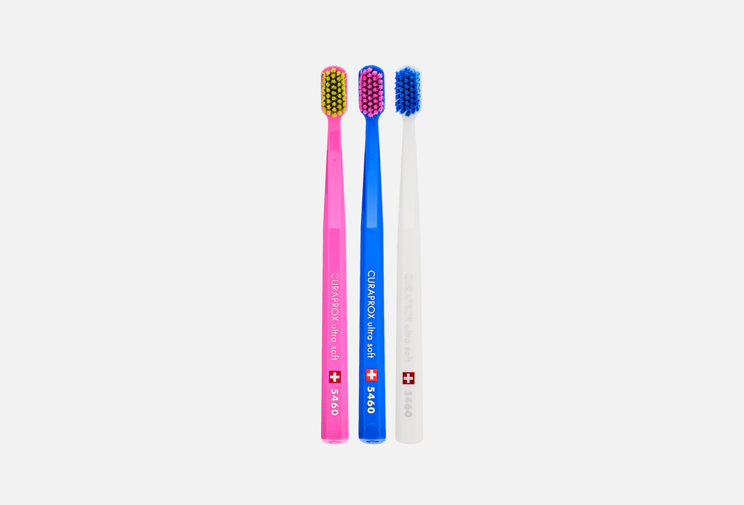 Curaprox Ultra soft toothbrush Set Ultra soft 3 pcs Curaprox Ultra soft toothbrush Set Ultra soft