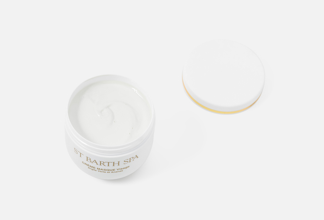 Ligne St. Barth Mattifying face Mask Green Clay & Pineapple 200 ml Ligne St. Barth Mattifying face Mask Green Clay & Pineapple