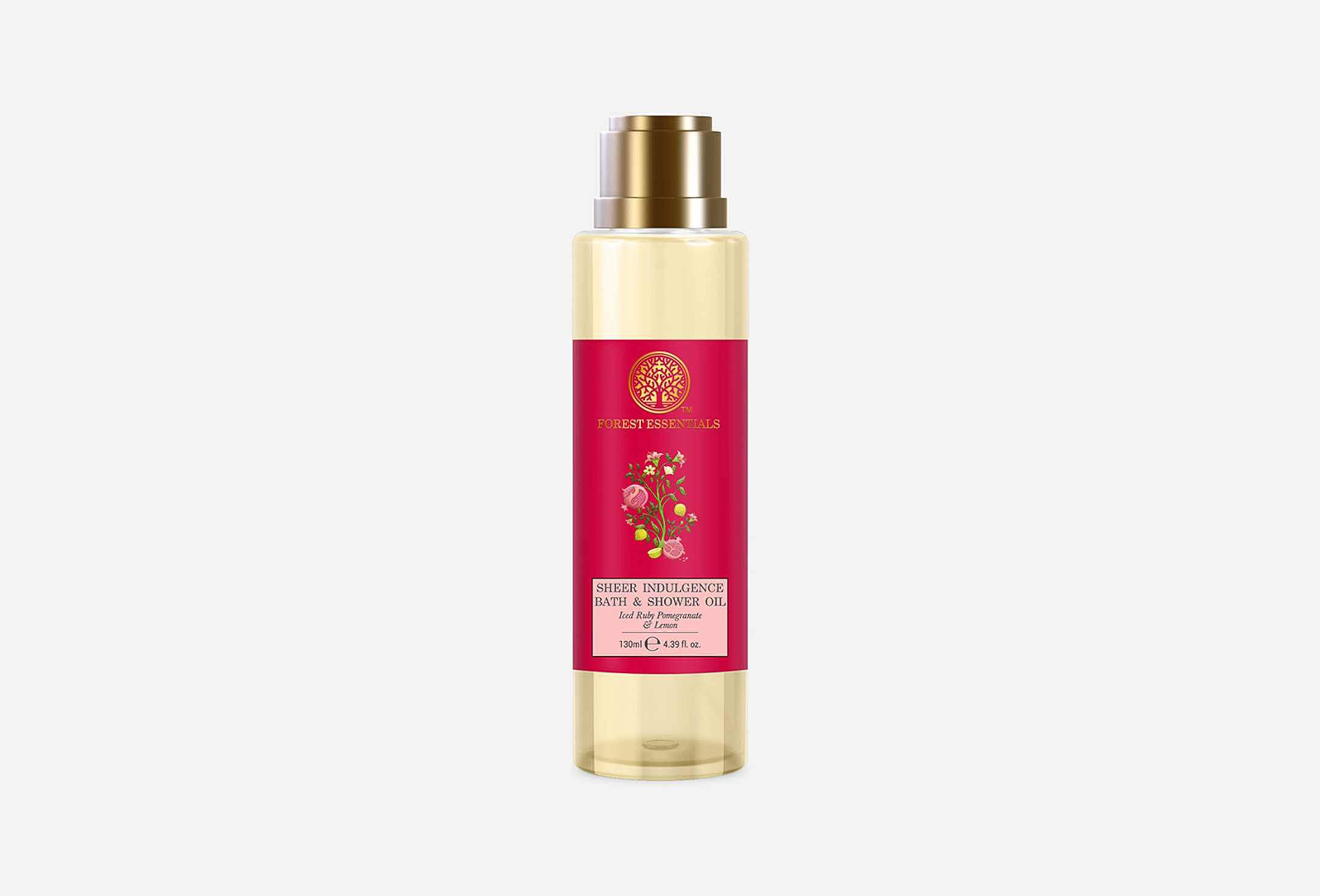 Iced Ruby Pomegranate & Lemon Bath Oil 130