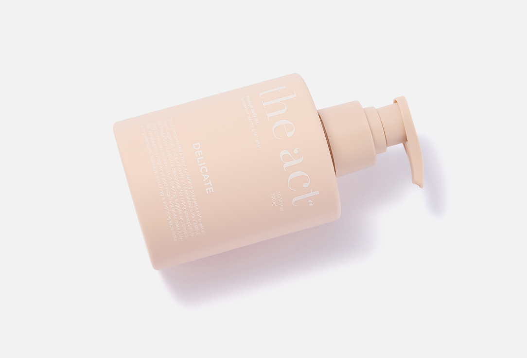 The Act Massage Body Oil Delicate