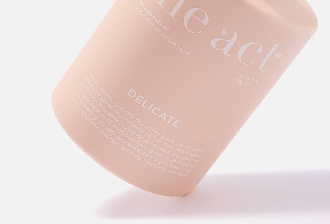 The Act Massage Body Oil Delicate