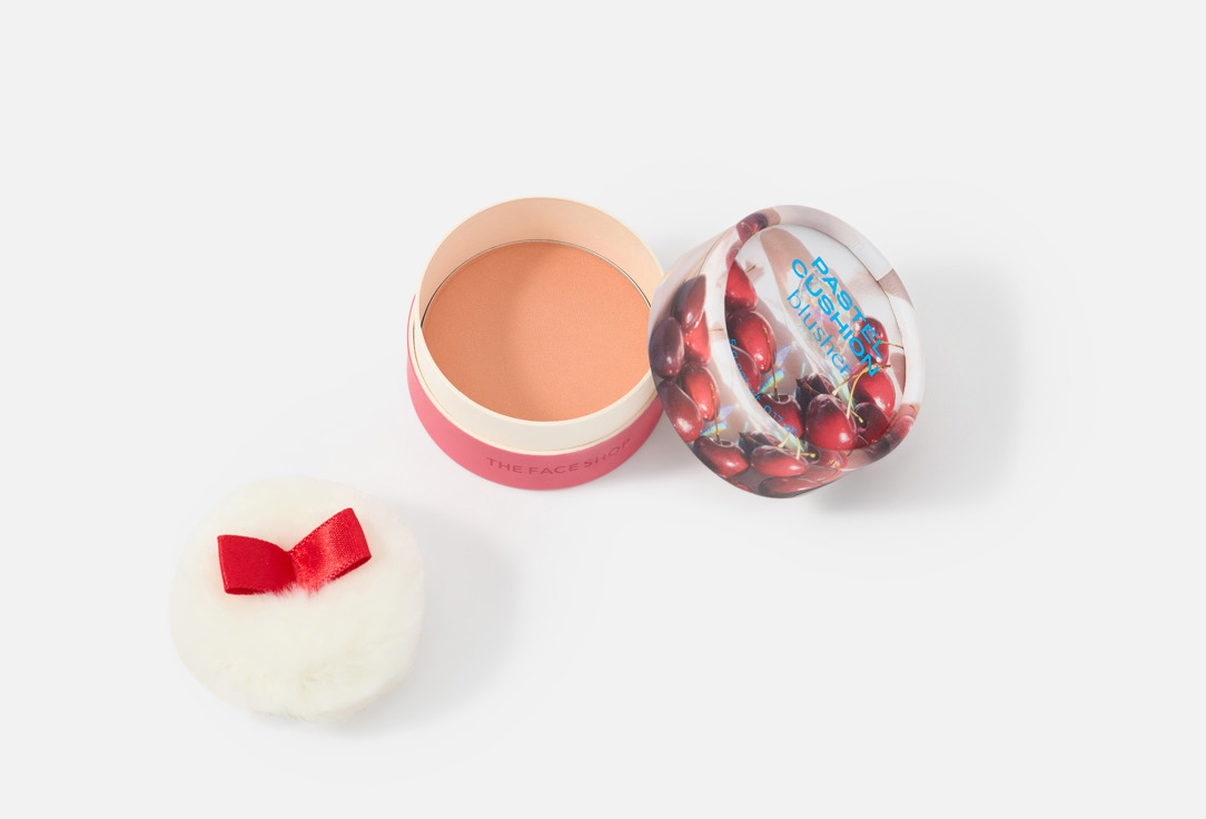 THE FACE SHOP Long-lasting powder blush Pastel 05, Twinkle beige 5 g THE FACE SHOP Long-lasting powder blush Pastel