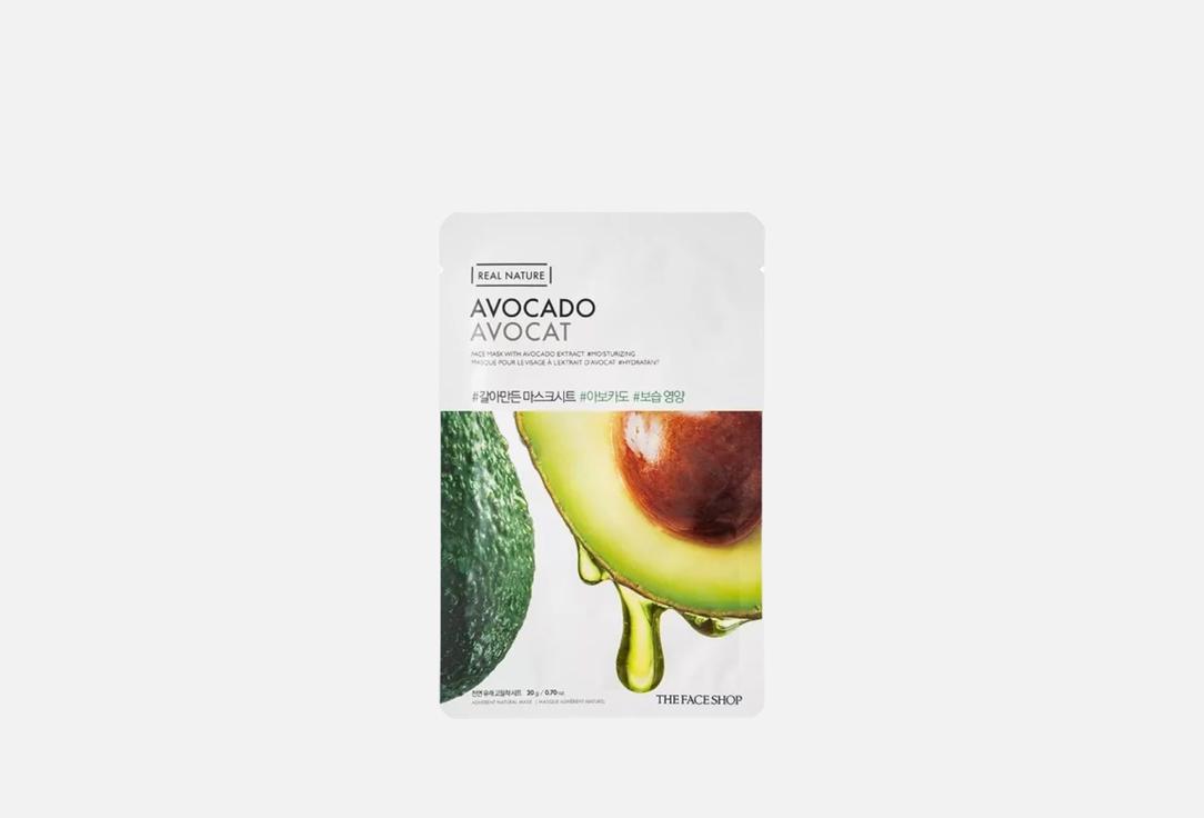 THE FACE SHOP Face Mask Real Nature Avocado 20 g THE FACE SHOP Face Mask Real Nature Avocado