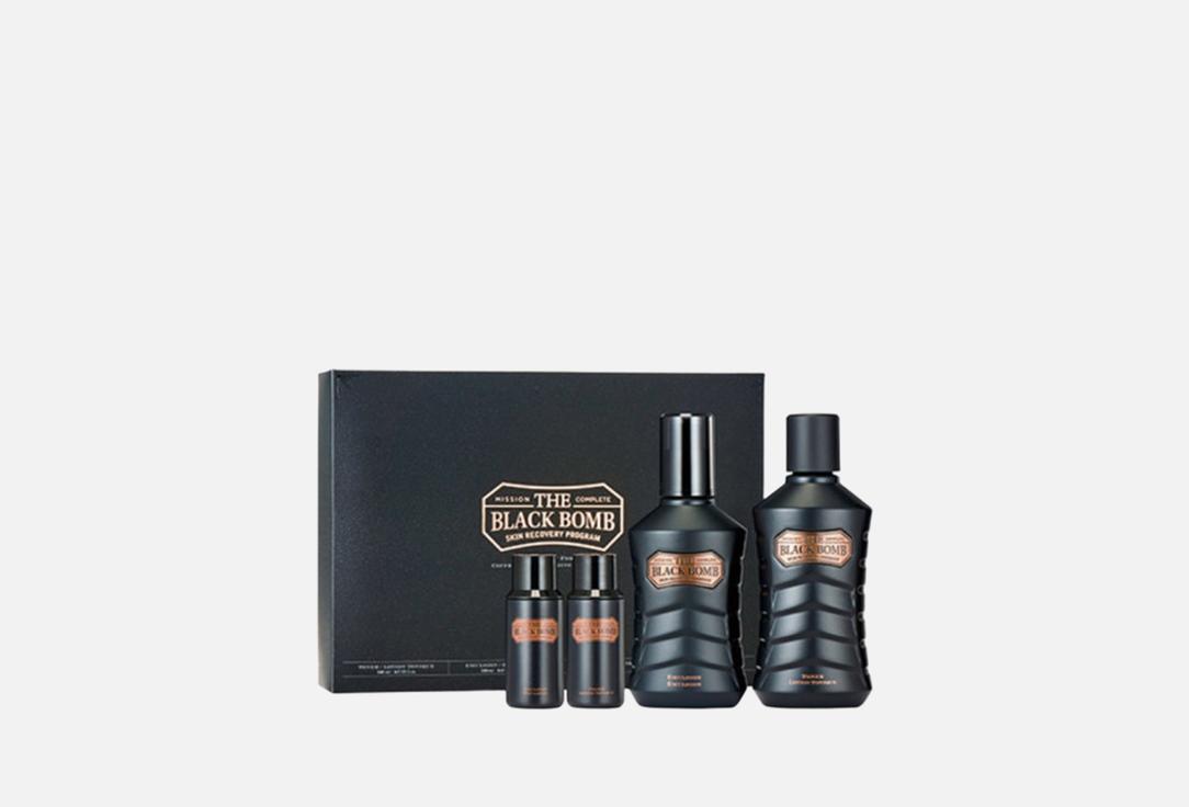 THE FACE SHOP Toner, Serum and Face Cream Set The Black Bomb