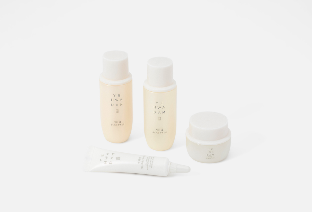 Yehwadam Rejuvenating Skincare Set Jeju Magnolia Travel Kit