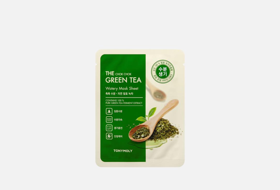 Tony Moly Soothing, Hydrating Face Mask The Chok Chok Green Tea