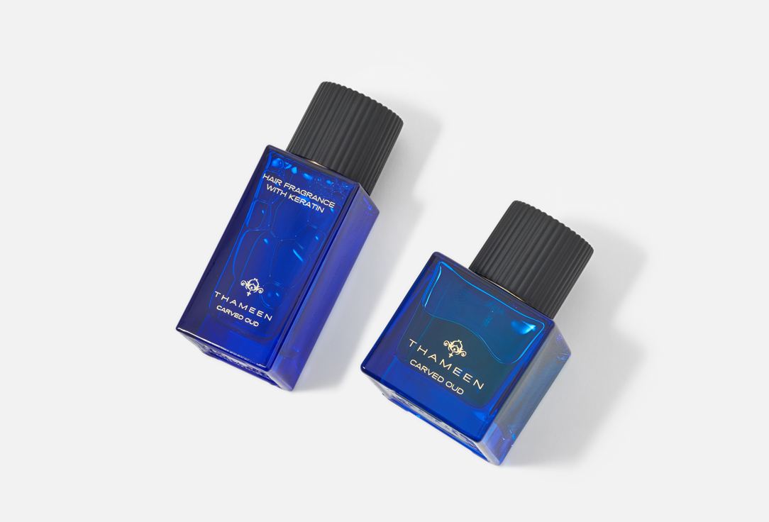 Thameen London Extrait de Parfum & Hair Fragrance Gift Set Carved Oud