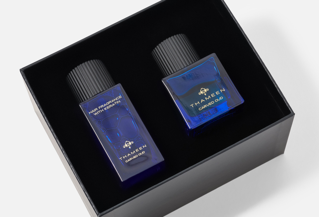 Thameen London Extrait de Parfum & Hair Fragrance Gift Set Carved Oud