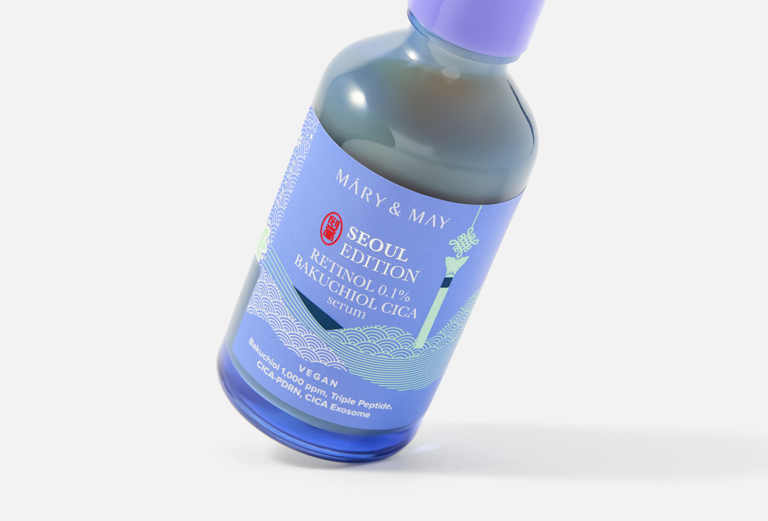 Mary&May Soothing face serum Retinol 0.1% bakuchiol cica