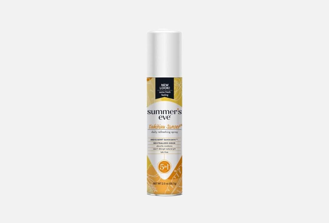 SUMMER EVE Intimate Deodorant Freshening Spray Tahitian Sunset 60 g SUMMER EVE Intimate Deodorant Freshening Spray Tahitian Sunset