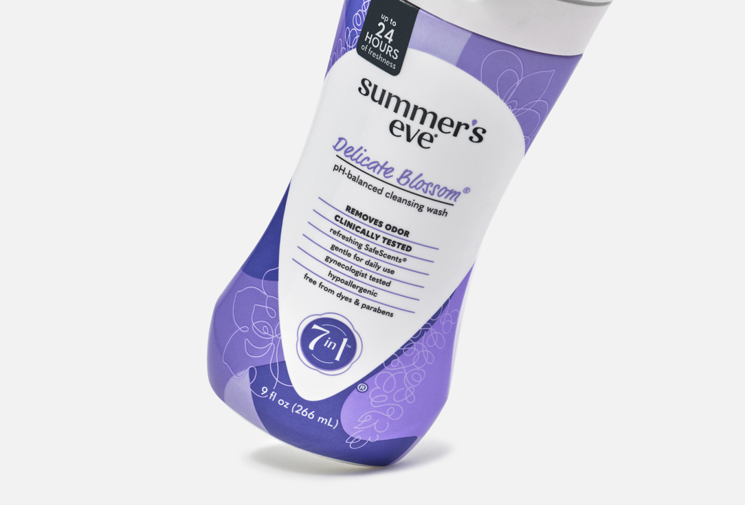 SUMMER EVE Intimate Cleansing Wash For Sensitive Skin Delicate Blossom