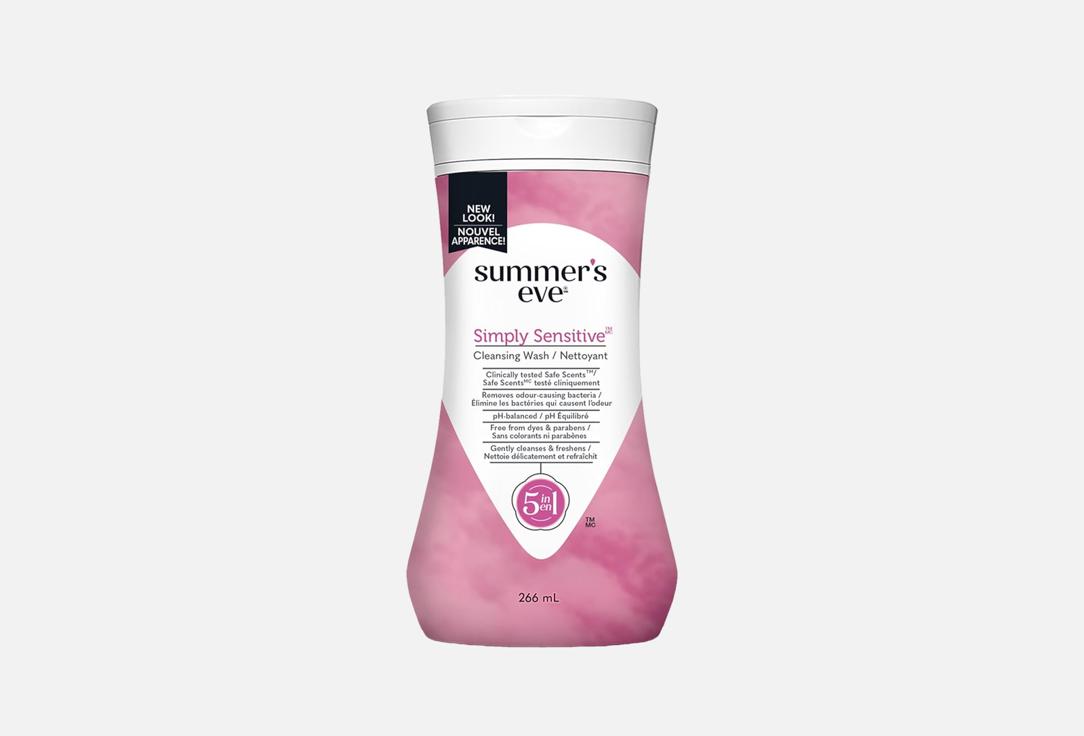 SUMMER EVE Очищающий гель для интимной гигиены Simply Sensitive