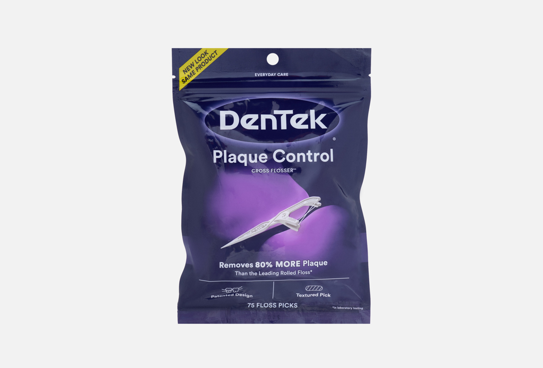 DENTEK Dental Floss Picks Cross Flosser Plaque Control