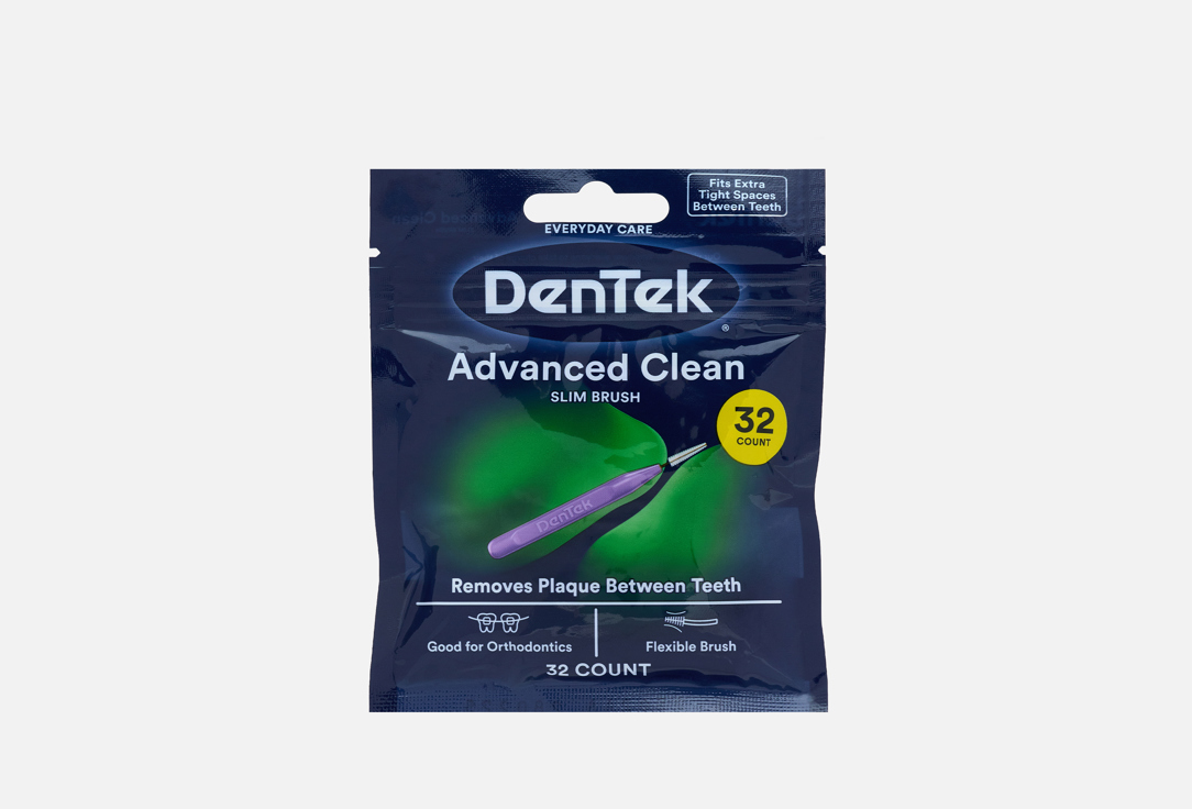 DENTEK Interdental Brushes Advanced Clean Slim Brush