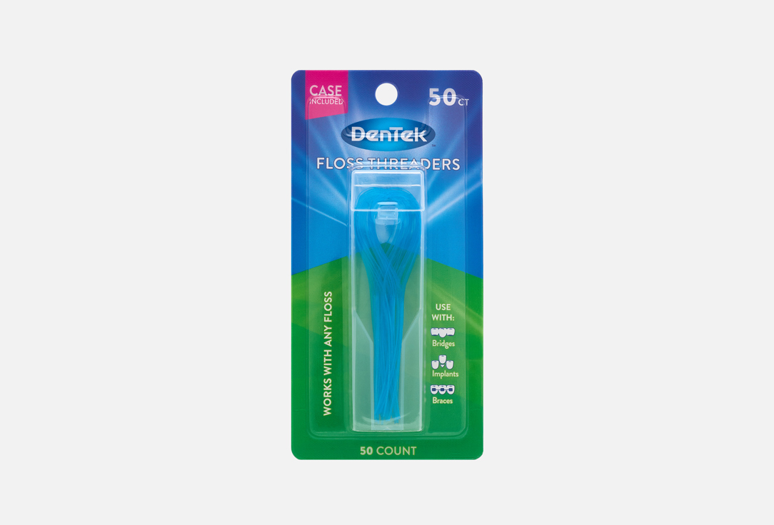 DENTEK Dental Floss Threaders Floss Threaders