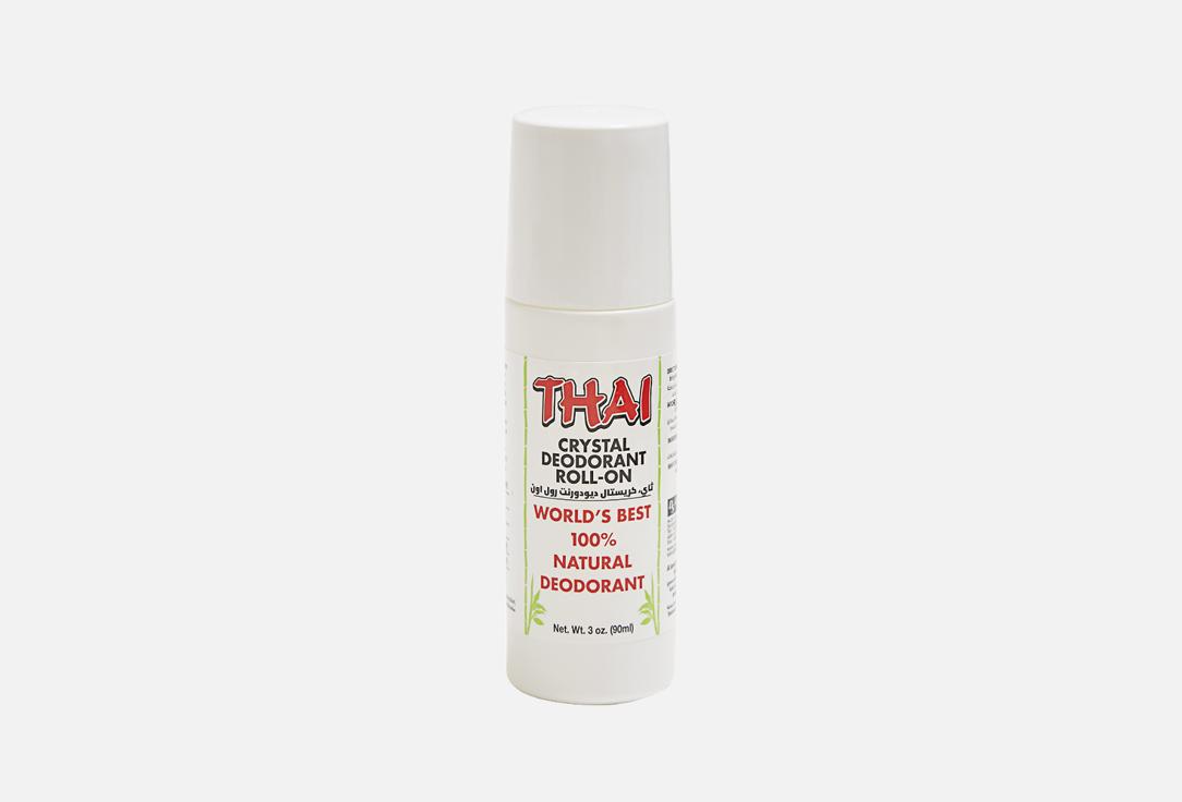 THAI CRYSTAL Aluminum & Fragrance Free Deodorant Crystal Roll-On Deodorant 90 ml THAI CRYSTAL Aluminum & Fragrance Free Deodorant Crystal Roll-On Deodorant