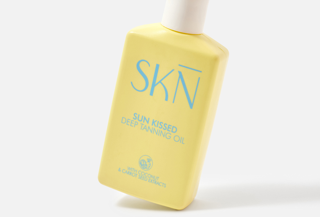 SKN nourishing & hydrating body tanning Oil Sun Kissed deep TANNING OIL