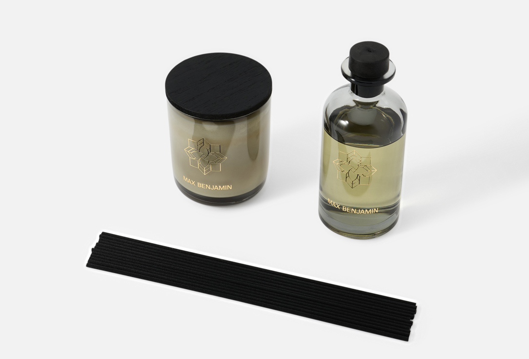 Max Benjamin Candle & DIFFUSER Gift Set Lemongrass & Ginger 2 pcs Max Benjamin Candle & DIFFUSER Gift Set Lemongrass & Ginger