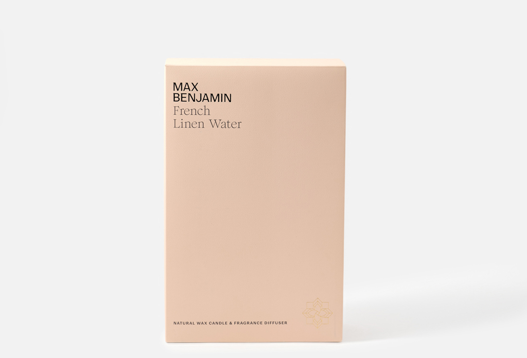 Max Benjamin Candle & DIFFUSER Gift Set French Linen Water