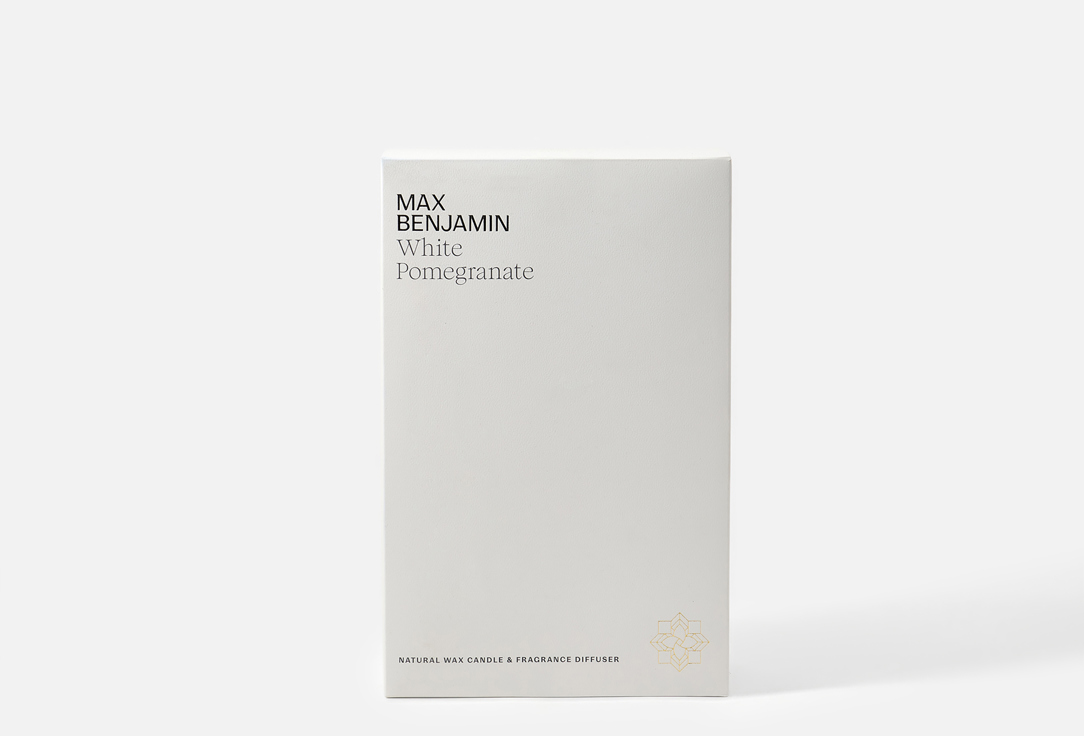 Max Benjamin Candle & DIFFUSER Gift Set White Pomegranate